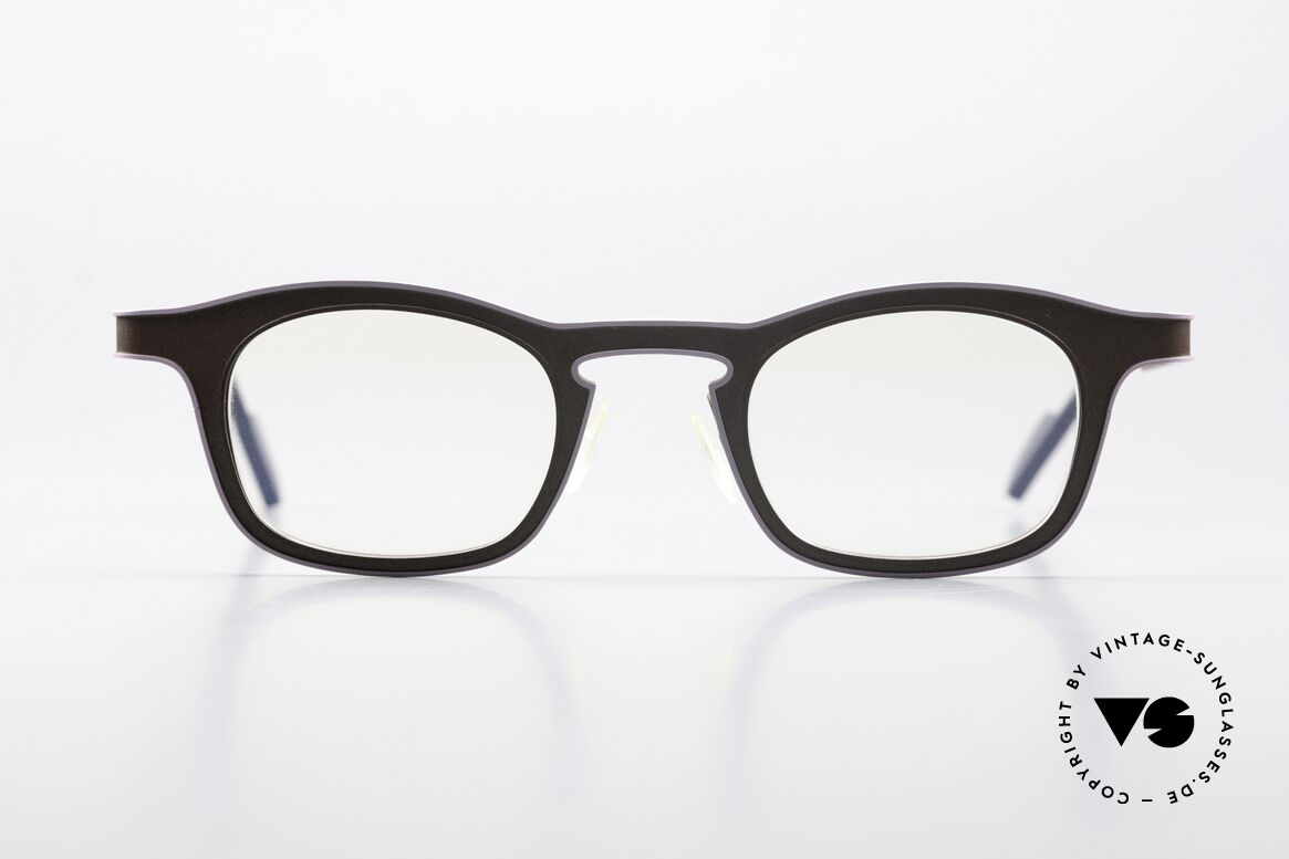 Anne Et Valentin Electric Titanium Frame Brown Purple, titan frame in purple & brown by Anne & Valentin, Made for Women