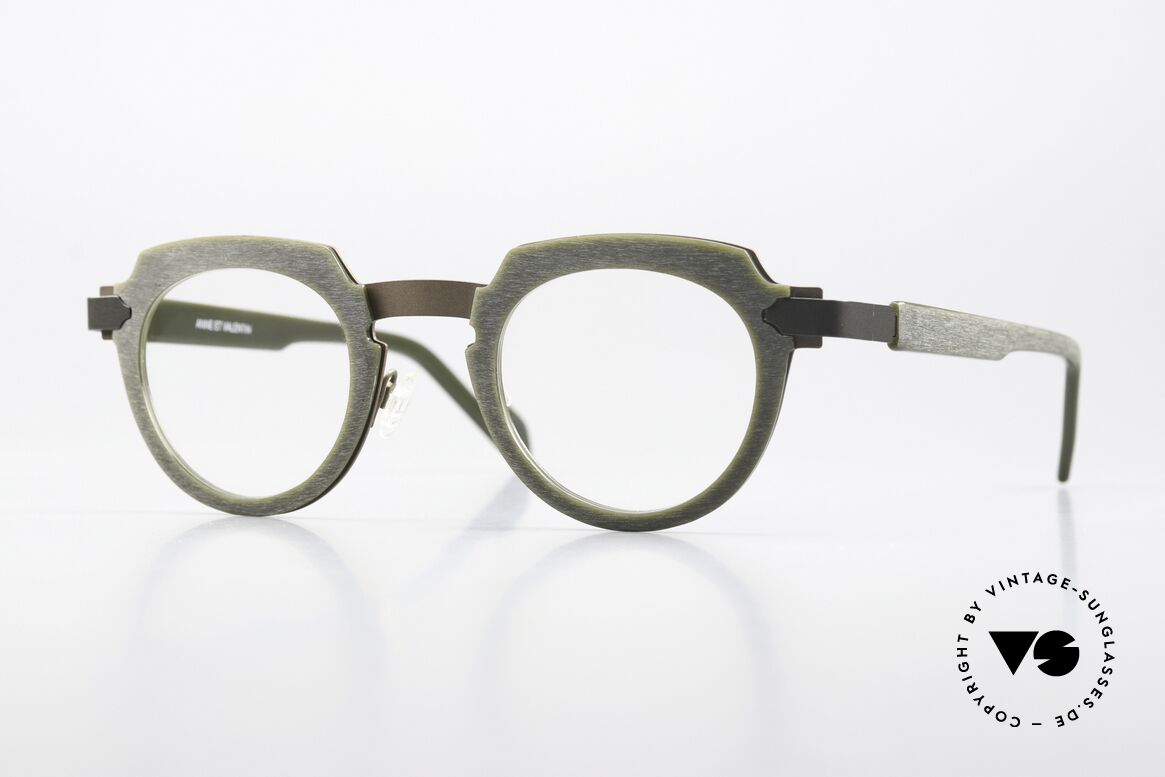 Anne Et Valentin Syntax Metal Plastic Synthesis, Anne&Valentin glasses, model Synatx, col. A181, Made for Men and Women