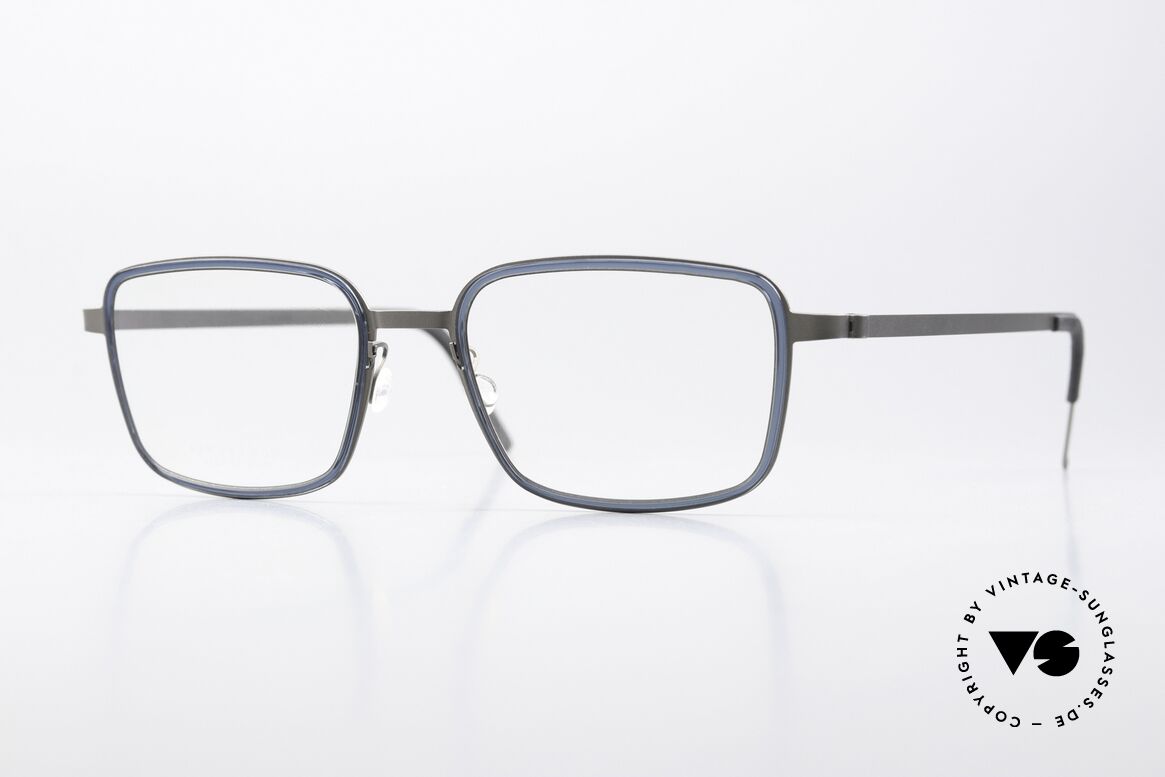 Lindberg 9754 Strip Titanium Classic Men's Frame XL, Lindberg Strip Titanium men's eyeglasses from 2019, Made for Men