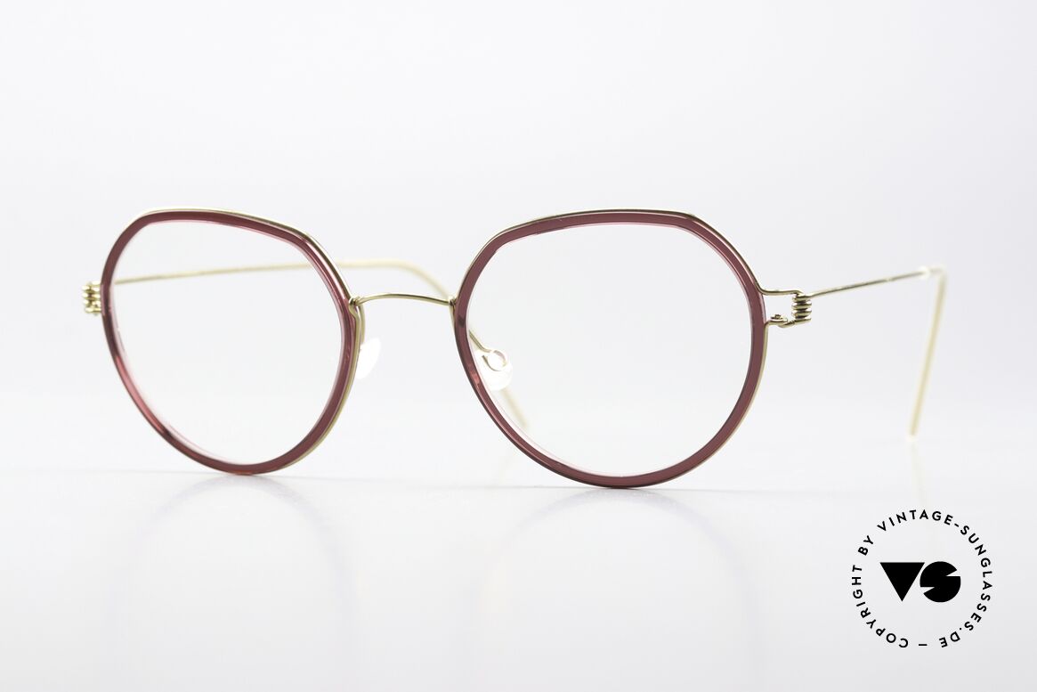 Lindberg Gillian Air Titan Rim Women's Frame Panto Style, LINDBERG ladies glasses of the Air Titanium collection, Made for Women