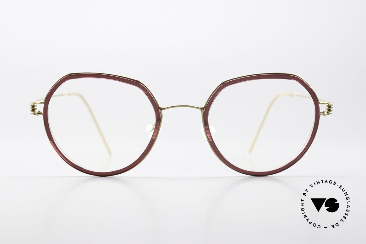 Lindberg Gillian Air Titan Rim Women's Frame Panto Style, mod. Gillian, in size 47-20, temple length 145, col. PGT, Made for Women