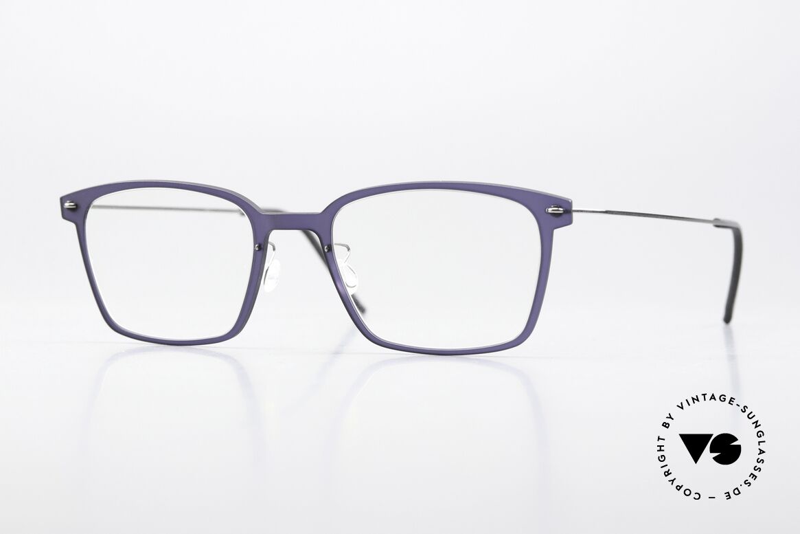 Lindberg 6536 NOW Dark Blue Translucid Titan, Lindberg eyeglasses from the NOW or N.O.W. series, Made for Men and Women
