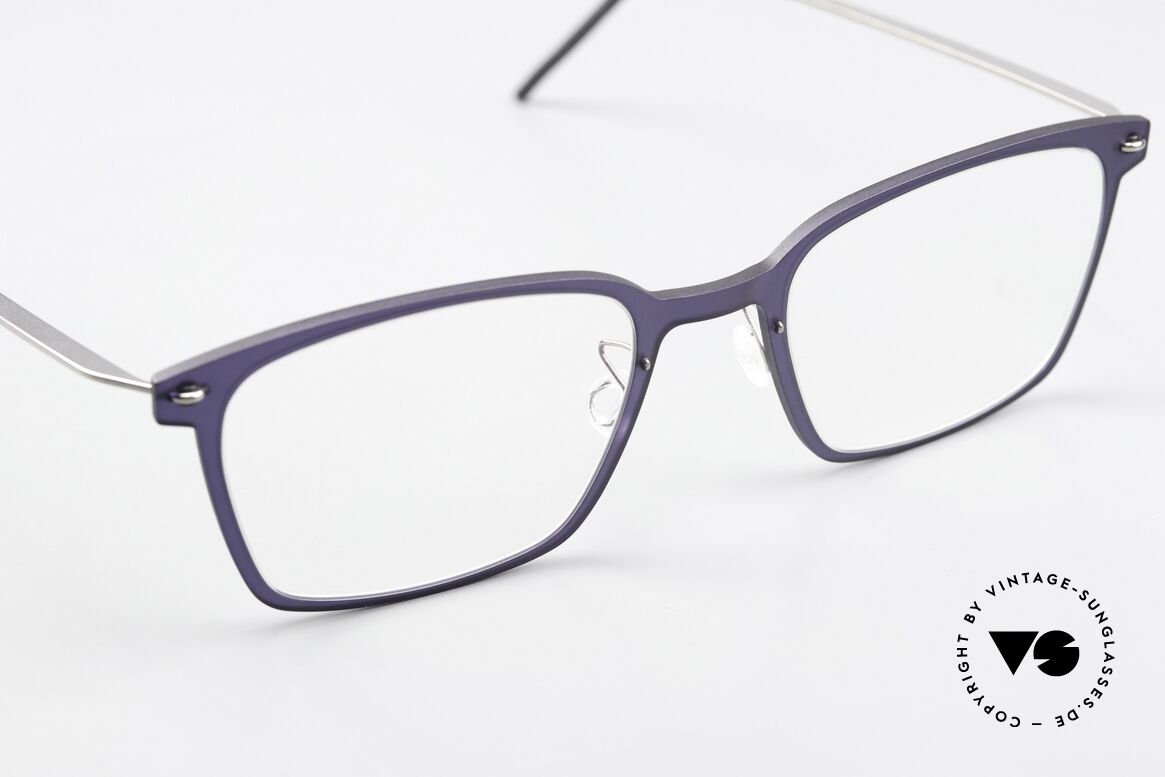 Lindberg 6536 NOW Dark Blue Translucid Titan, can already be described as 'vintage Lindberg' frame, Made for Men and Women