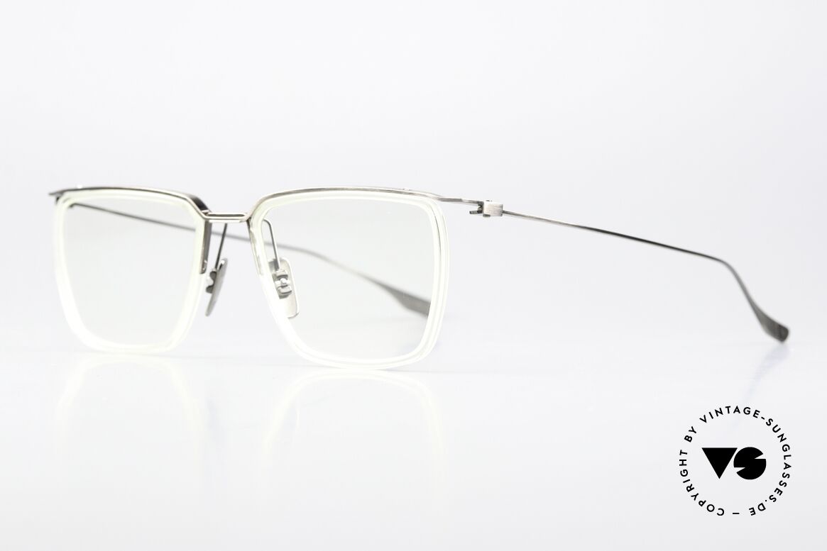 DITA Schema One Men's Frame Square Titan, Titanium frame & acetate lens rim; made in Japan, Made for Men