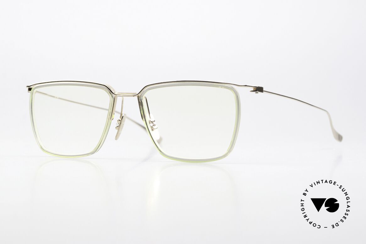 DITA Schema One Minimalist Luxury Glasses, DITA Schema-One, DTX-106-53-01 GLD-GRY; 53/18, Made for Men
