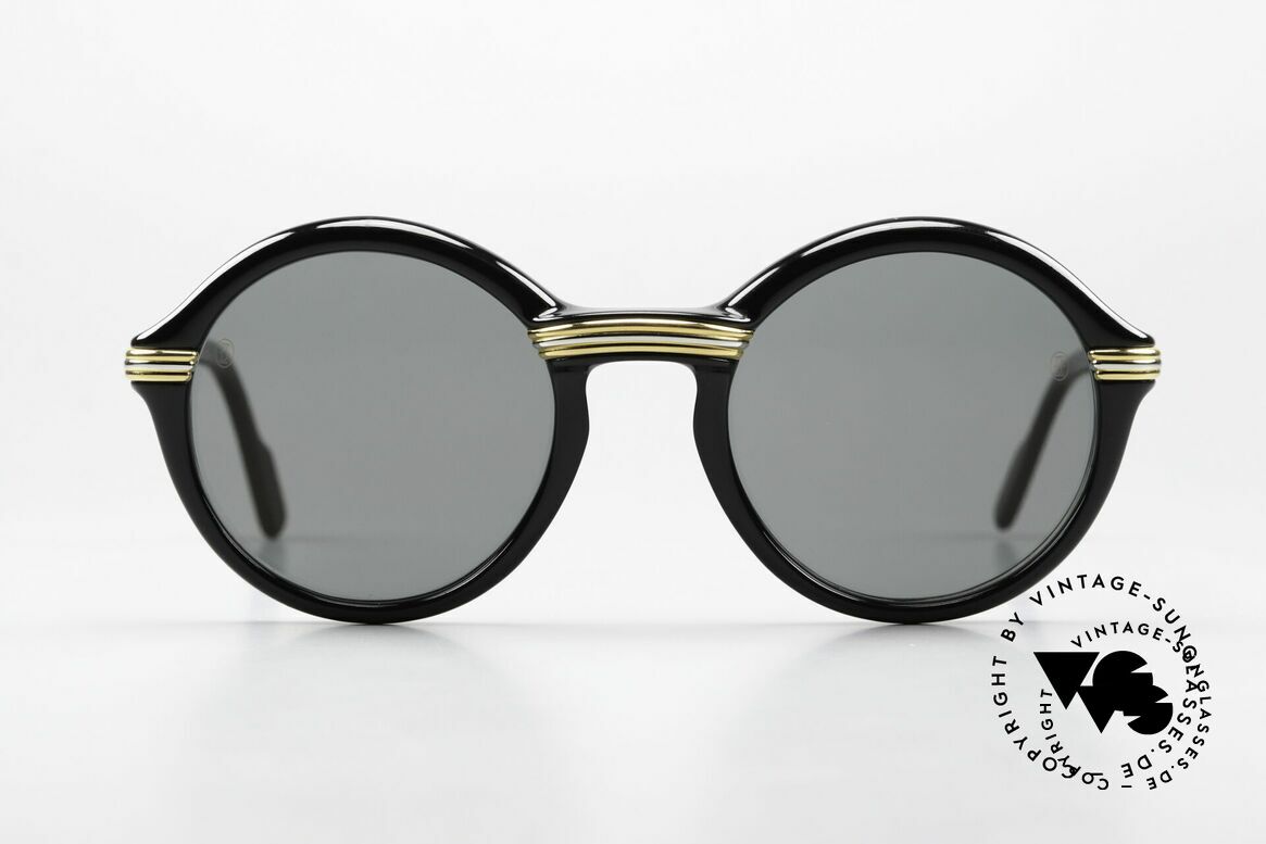 Cartier Cabriolet Lenses Original Lenses 52mm Size, with the legendary Cartier logo on each sun lens, Made for Men and Women