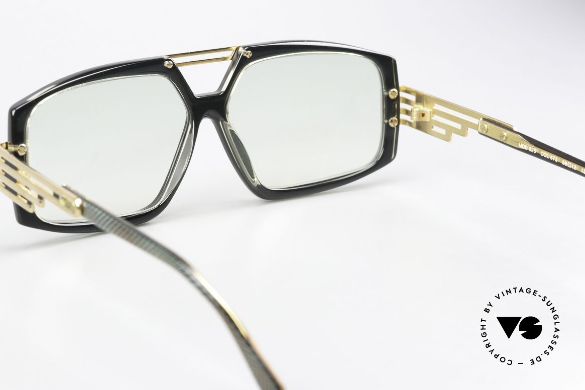 Cazal 325 Old 80's Glasses HipHop, light green-gradient lenses & original case, Made for Men and Women