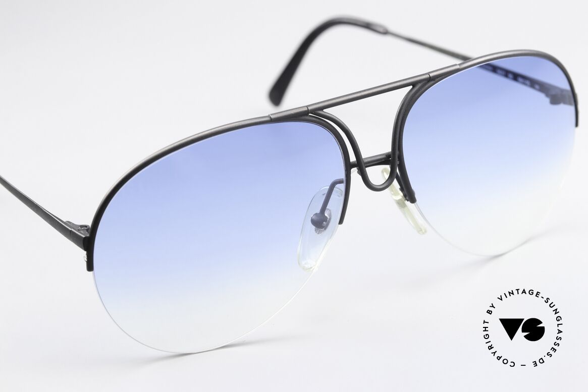 Porsche 5627 Semi Rimless 90's Shades, NO RETRO sunglasses, but an original from 1991, Made for Men