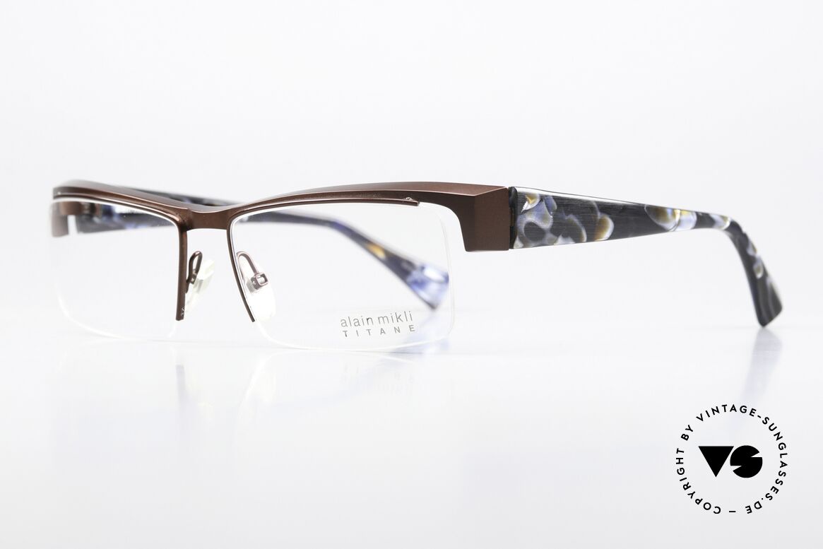 Alain Mikli AL0880 Striking Nylor Men's Frame, extremely high quality; flexible spring hinges, Made for Men
