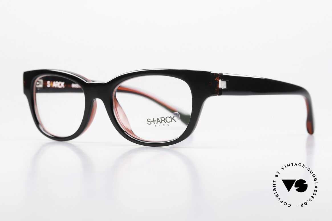 Starck Eyes PL1103 Made in Japan Eyewear, a striking pair of unisex eyeglasses for quality lovers, Made for Men and Women