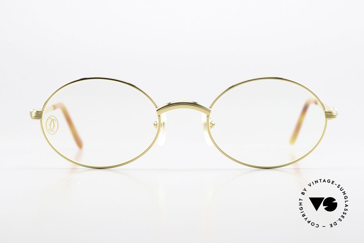 Cartier Sorbonne Original Vintage Eyewear, precious and timeless design; in size 49°20, 130mm, Made for Men and Women