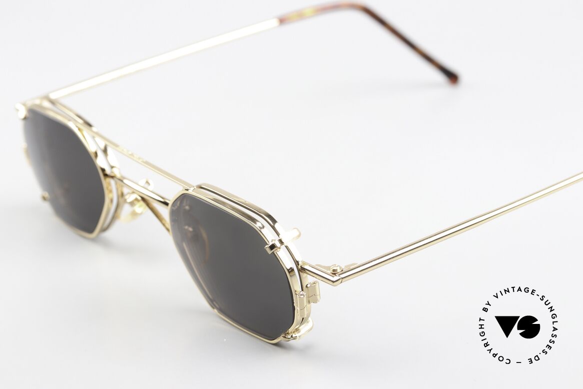 Christian Roth 2401 90's Optical Affairs Frame, with removeable CLIP-ON (for 100% UV protection), Made for Men and Women