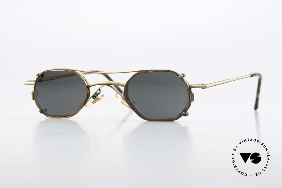Christian Roth 2401 Small Frame With Sun Clip, Christian Roth Optical Affairs New York sunglasses, Made for Men and Women