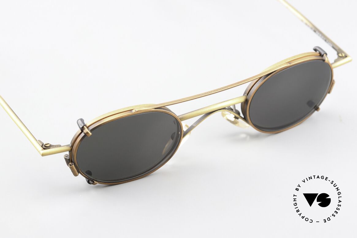 Christian Roth 2400 Oval Clip On Frame 1992, an unworn 90's masterpiece for all lovers of design, Made for Men and Women