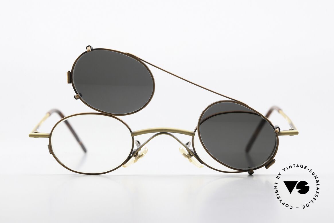 Christian Roth 2400 Oval Clip On Frame 1992, Size: small, Made for Men and Women