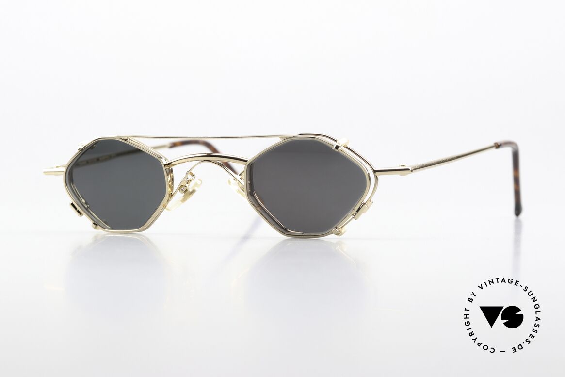 Christian Roth 2402 Octagonal Glasses Clip On, Christian Roth Optical Affairs New York eyeglasses, Made for Men and Women