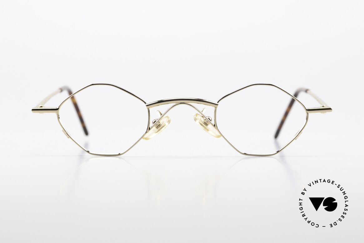 Christian Roth 2402 Octagonal Glasses Clip On, Size: small, Made for Men and Women