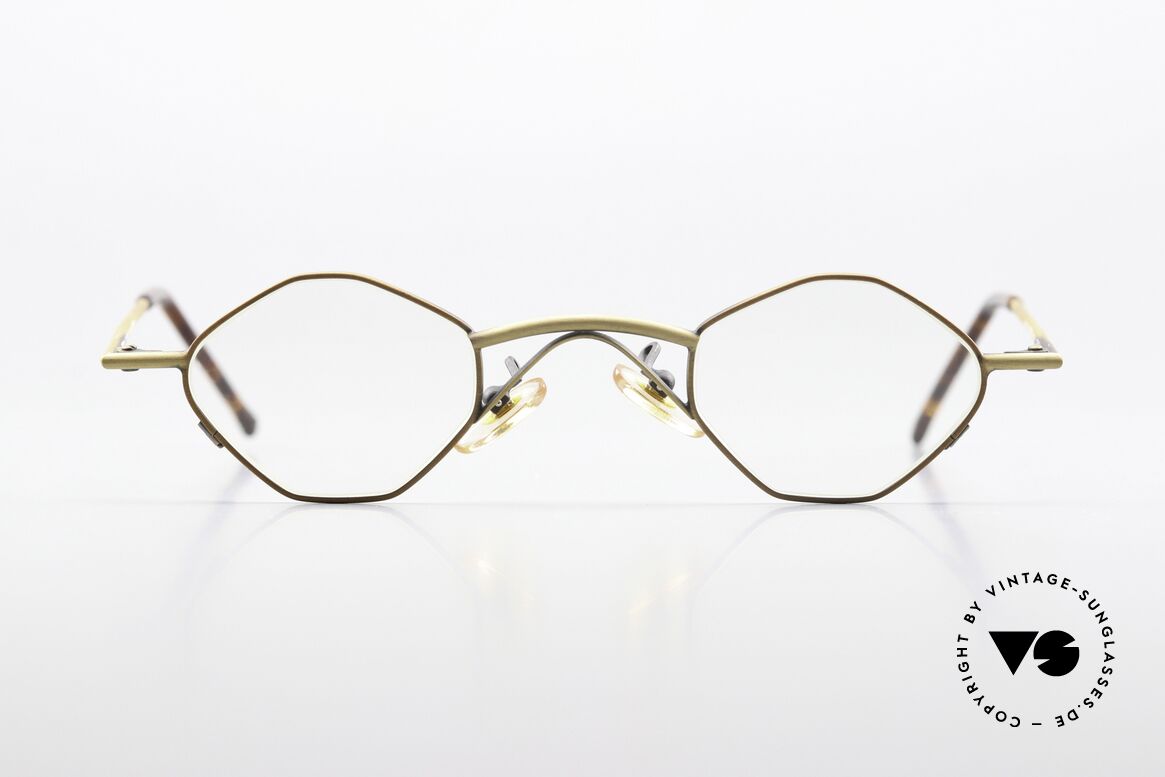Christian Roth 2402 Octagonal Glasses Antique, Size: small, Made for Men and Women