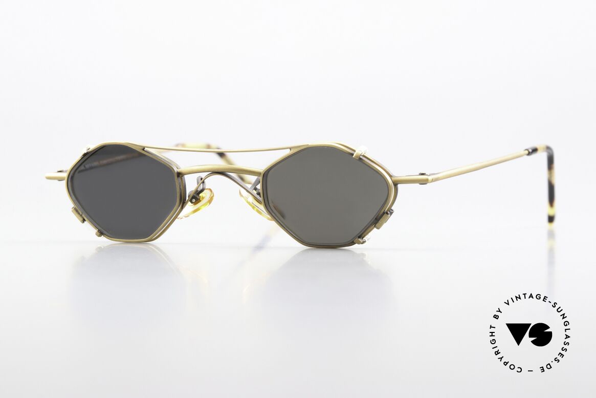 Christian Roth 2402 Octag Frame Antique Gold, Christian Roth Optical Affairs New York eyeglasses, Made for Men and Women