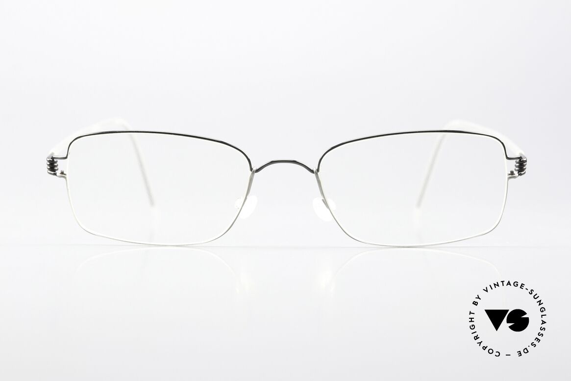 Lindberg Alvis Air Titan Rim Rectangular Men's Frame, rectangular men's eyeglass-frame (rimmed temples), Made for Men