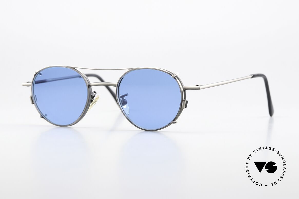 Christian Roth 2405 90's Frame Antique Silver, Christian Roth Optical Affairs New York from 1992, Made for Men and Women