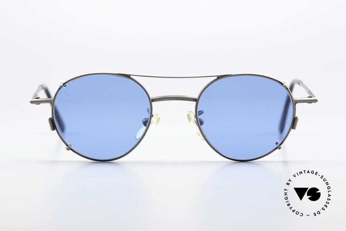 Christian Roth 2405 90's Frame Antique Silver, rare vintage designer specs in antique-silver / gray, Made for Men and Women