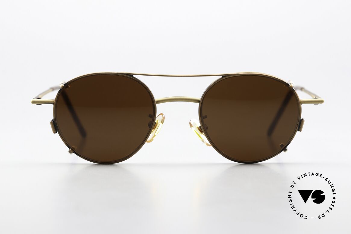 Christian Roth 2405 90's Frame Antique Bronze, rare vintage designer specs in antique-bronze / gold, Made for Men and Women