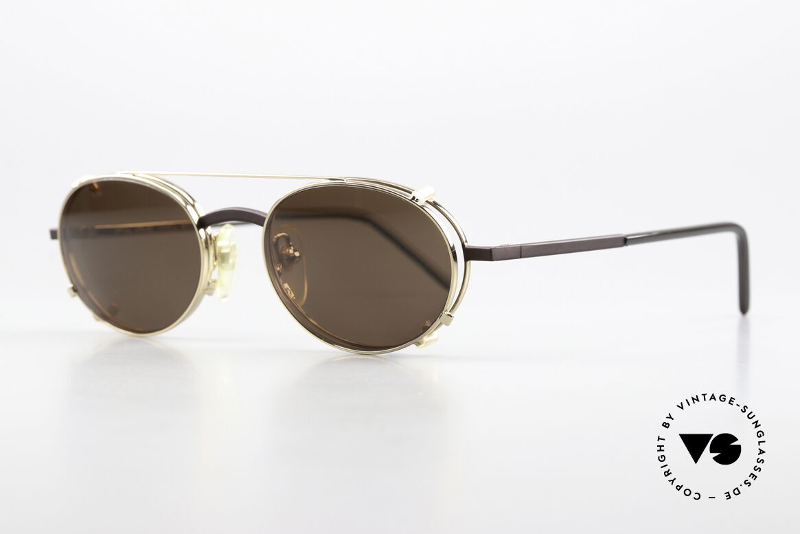 Christian Roth 2570 Functional Vintage Glasses, OVAL frame: lens height 37mm and lens width 49mm, Made for Men and Women