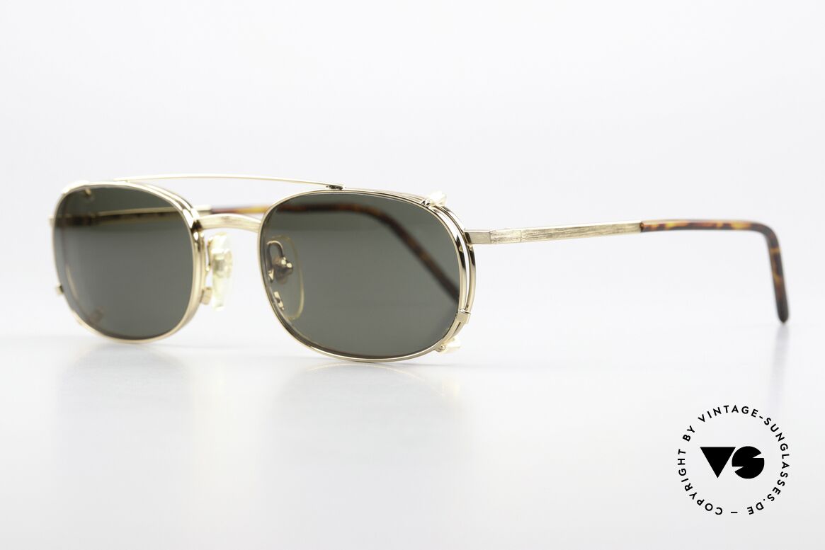 Christian Roth 2571 Clip-On Specs From 1994, unisex frame: lens height 35mm and lens width 50mm, Made for Men and Women