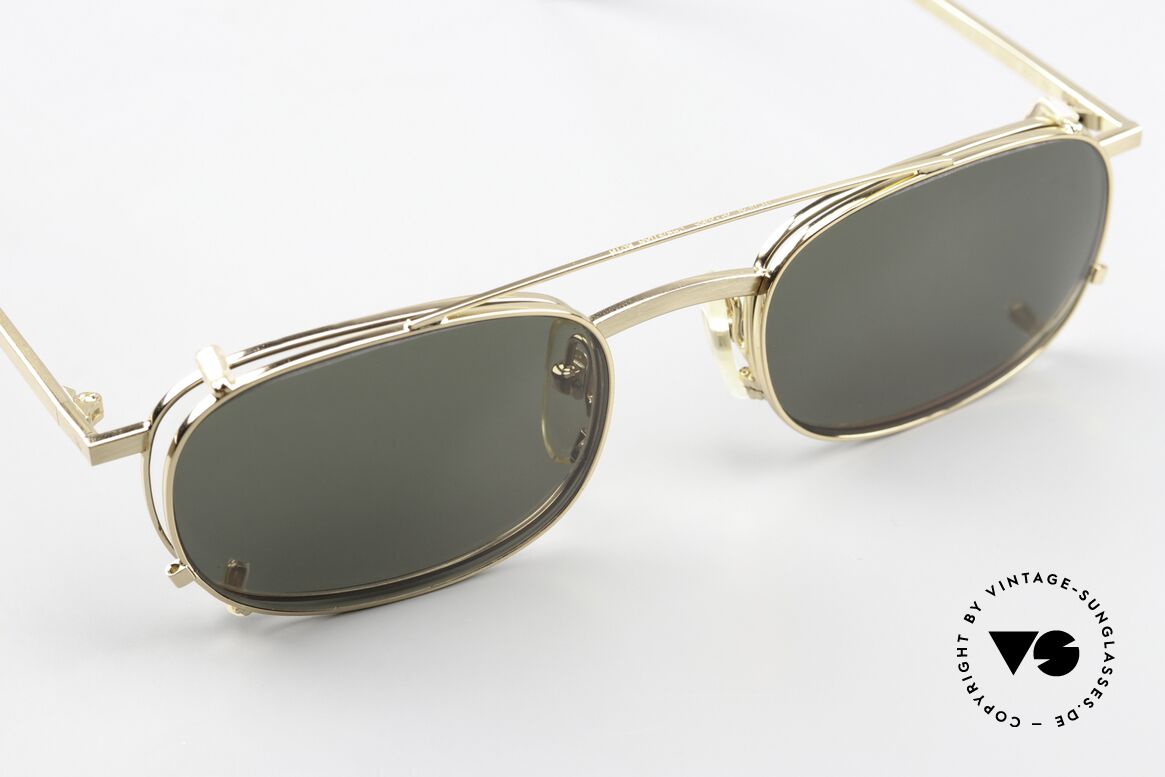 Christian Roth 2571 Clip-On Specs From 1994, an unworn 1990's masterpiece for all lovers of design, Made for Men and Women