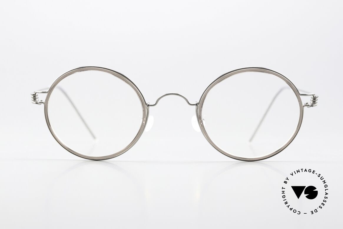 Lindberg Harley Air Titan Rim Unisex Vintage Eyeglasses, mod. Harley in size 43-24, temple length 135, color P10, Made for Men and Women