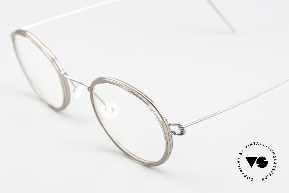 Lindberg Lex 45 Air Titan Rim Titan Frame With Inner Rim, striking refined Air Titan frame with Acetate inner rim, Made for Men and Women