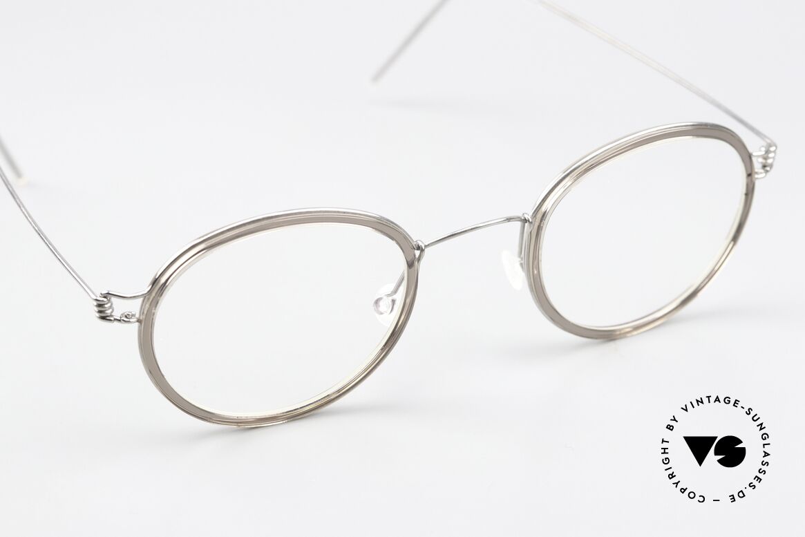 Lindberg Lex 45 Air Titan Rim Titan Frame With Inner Rim, unworn, NOS, with original magnetic case by Lindberg, Made for Men and Women