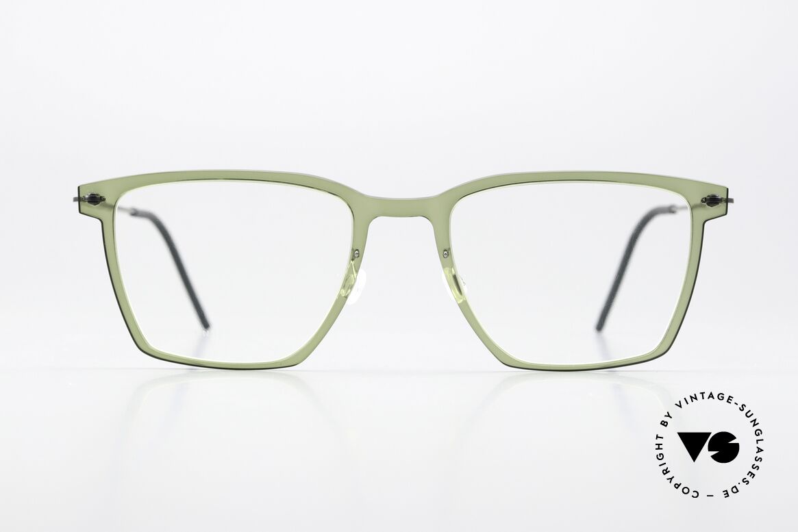 Lindberg 6554 NOW Square Designer Eyeglasses, square model 6554, size 52/20, for ladies and gents, Made for Men and Women