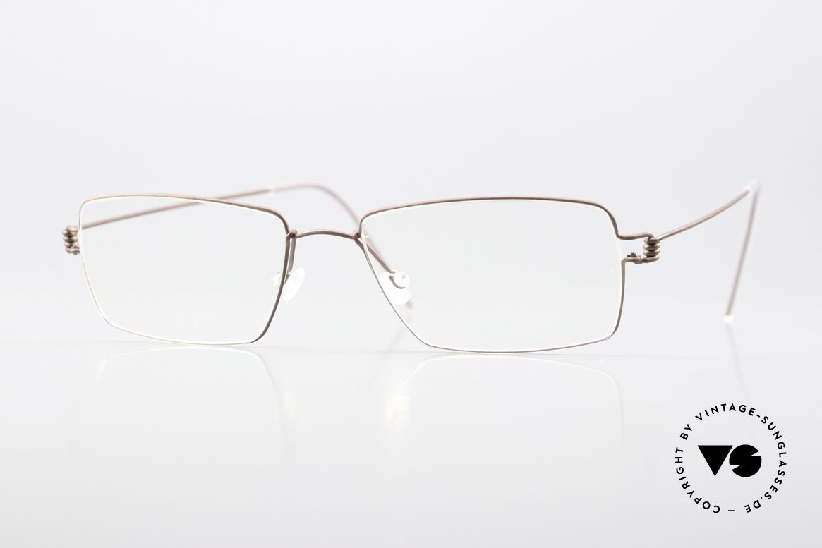 Lindberg Nikolaj Air Titan Rim Men's Classic Designer Frame, LINDBERG Air Titanium Rim eyeglasses in size 50-16, Made for Men
