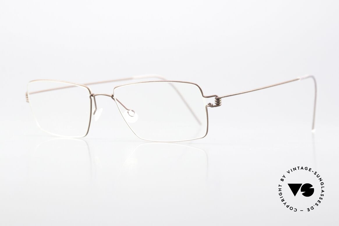 Lindberg Nikolaj Air Titan Rim Men's Classic Designer Frame, simply timeless, stylish & innovative: grade 'vintage', Made for Men