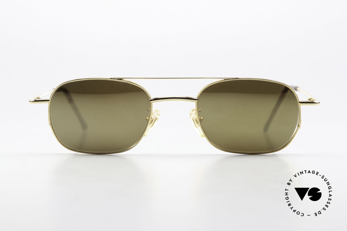 Christian Roth 2403 Sun Lenses Gold Mirrored, "shiny gold" frame finish; costly 22ct gold-plated, Made for Men and Women