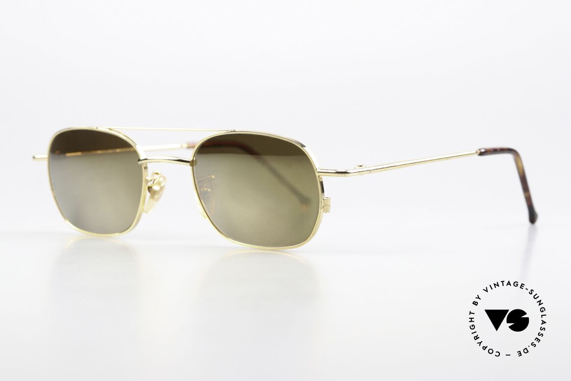 Christian Roth 2403 Sun Lenses Gold Mirrored, gold mirrored sun lenses for 100% UV protection, Made for Men and Women