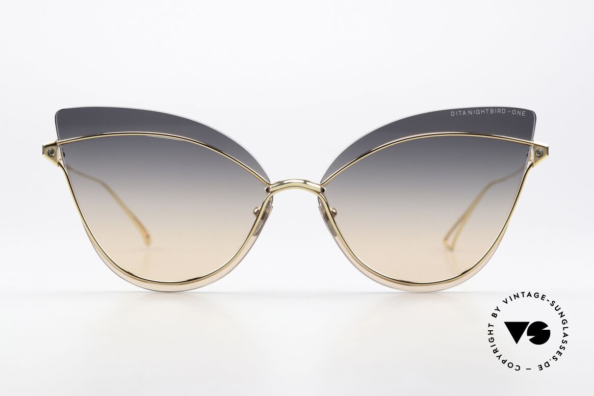 DITA Nightbird One Magical Cat-Eye Shades, DITA Nightbird luxury sunglasses for women; vertu, Made for Women