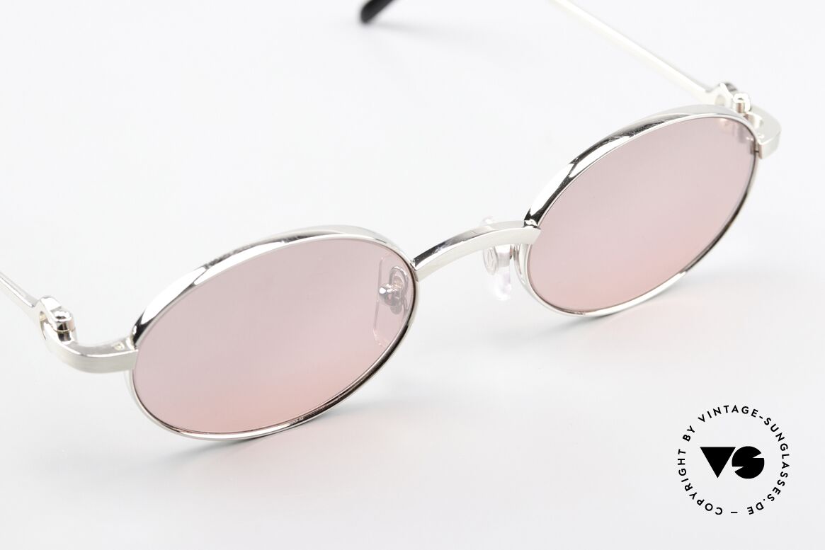 Cartier Spider - S Light Pink Mirrored Lenses, new sun lenses = slightly pink mirrored (100% UV), Made for Men and Women