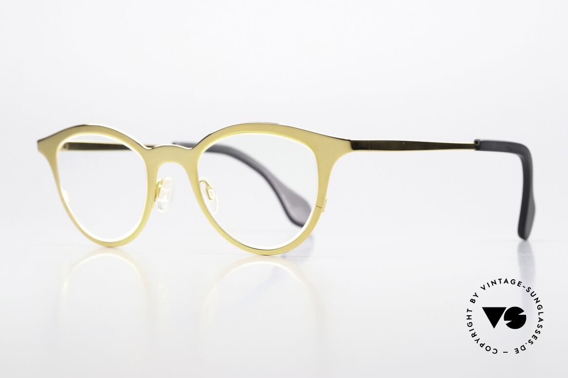 Theo Belgium Mille 21 Glossy Chrome Gold 24ct, LIMITED "GOLDEN DREAM" Edition from 2015, Made for Women