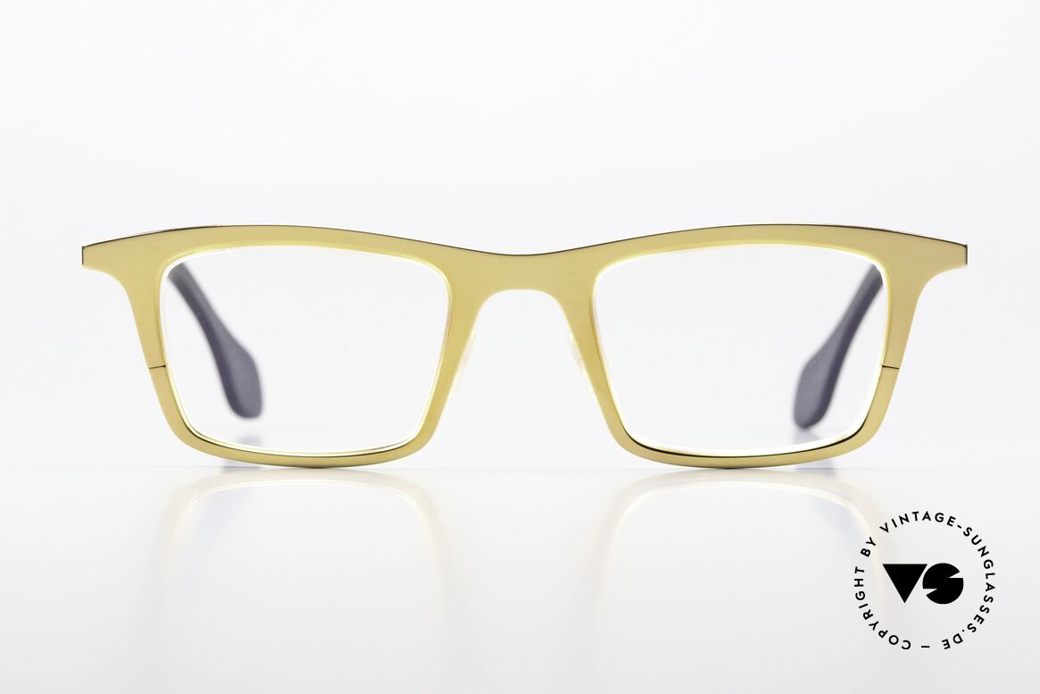 Theo Belgium Mille 23 Glossy 24ct Chrome Gold, mille+23, color Au = Aurum = 24ct gold-plated, Made for Men and Women