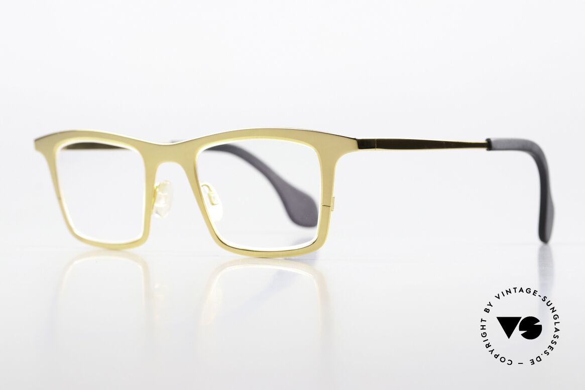 Theo Belgium Mille 23 Glossy 24ct Chrome Gold, LIMITED "GOLDEN DREAM" Edition from 2015, Made for Men and Women