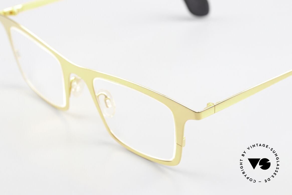 Theo Belgium Mille 23 Glossy 24ct Chrome Gold, the photos do not do the gold plating justice, Made for Men and Women
