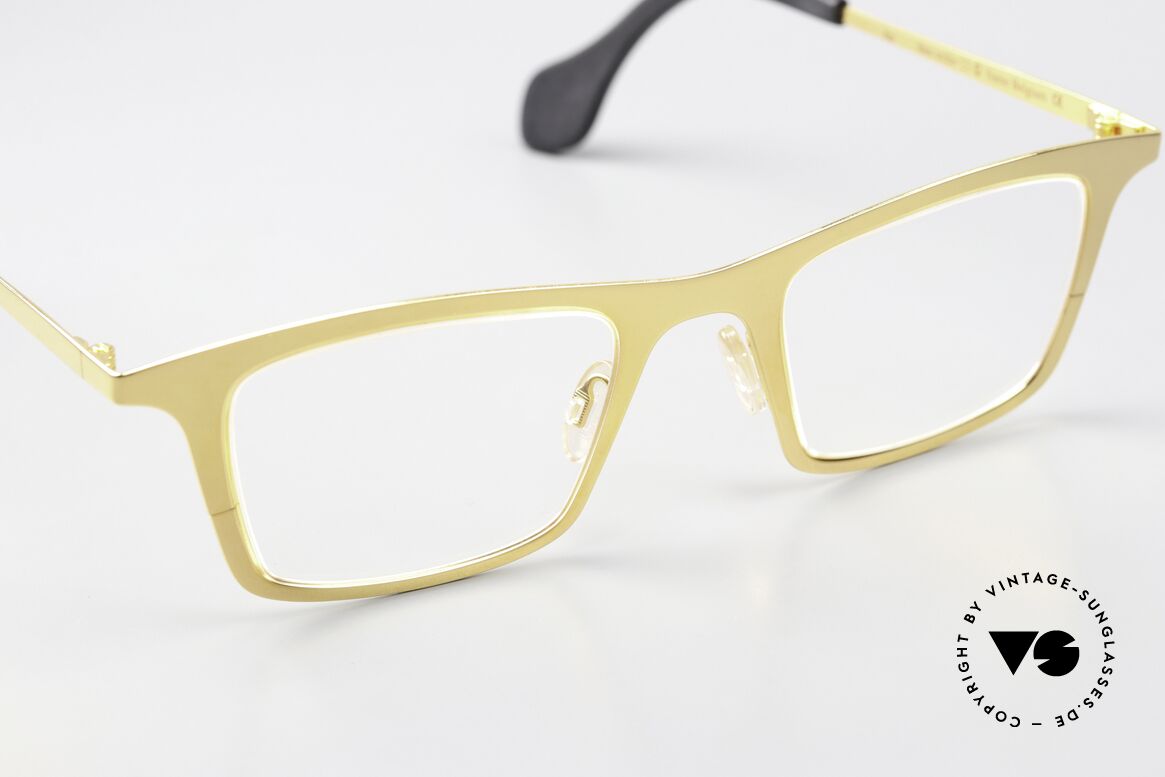 Theo Belgium Mille 23 Glossy 24ct Chrome Gold, extremely bright gold (shines like a trumpet), Made for Men and Women
