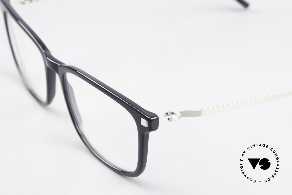 Mykita Kauko Dark Blue And Shiny Silver, well-known top quality (handmade in Germany, Berlin), Made for Men and Women