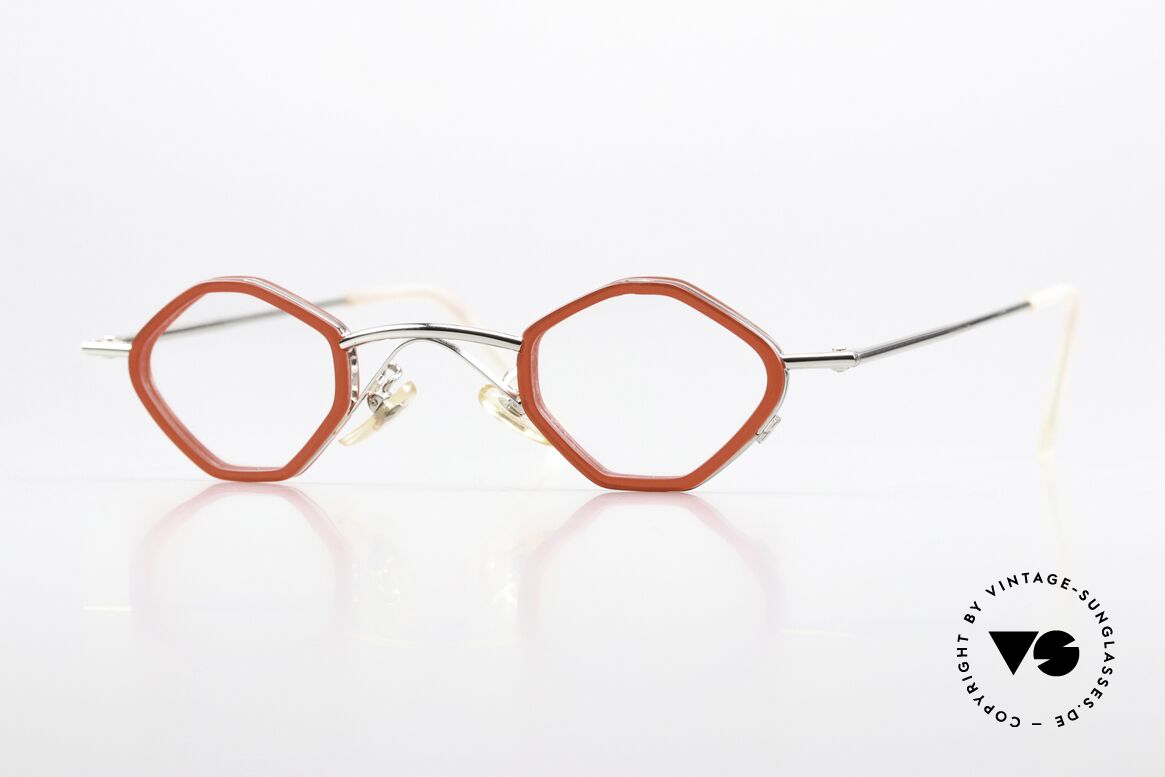 Christian Roth 2402 Version With Acetate Rings, SMALL, square glasses by Christian Roth, NY, Made for Men and Women