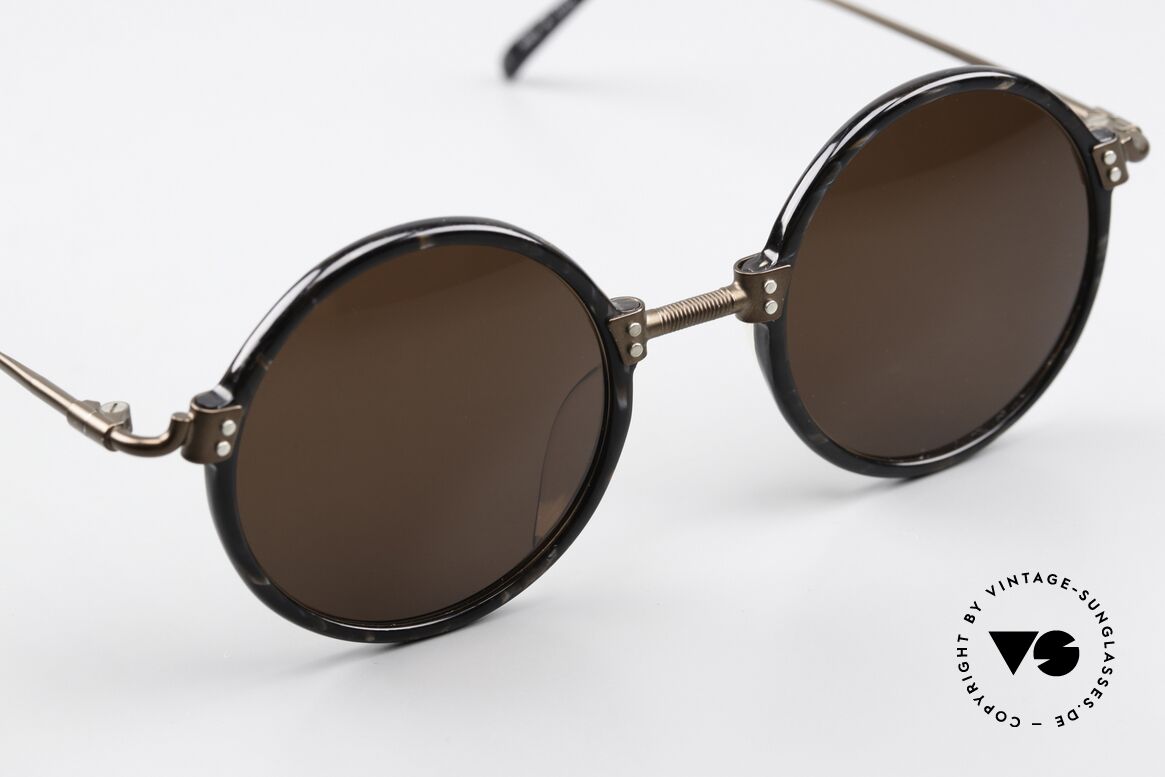 Jean Paul Gaultier 55-7261 Round 90's Designer Shades, NO retro specs; an authentic old original from 1991, Made for Men and Women