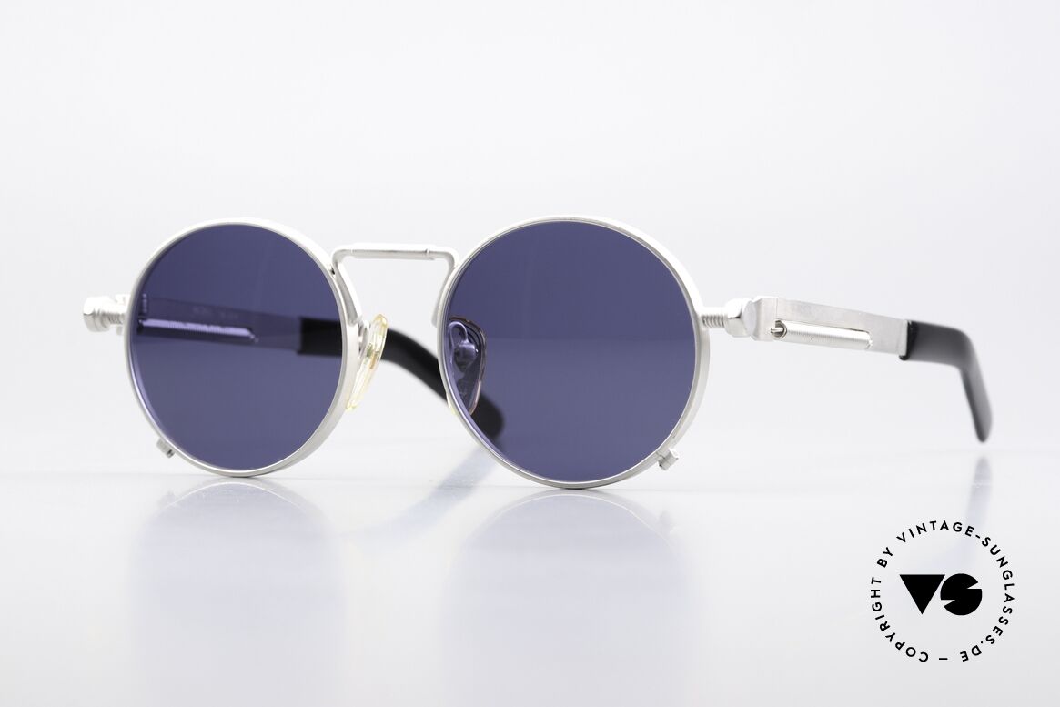 Jean Paul Gaultier 56-8171 Steampunk Vintage Glasses, valuable & creative Jean Paul Gaultier designer shades, Made for Men and Women