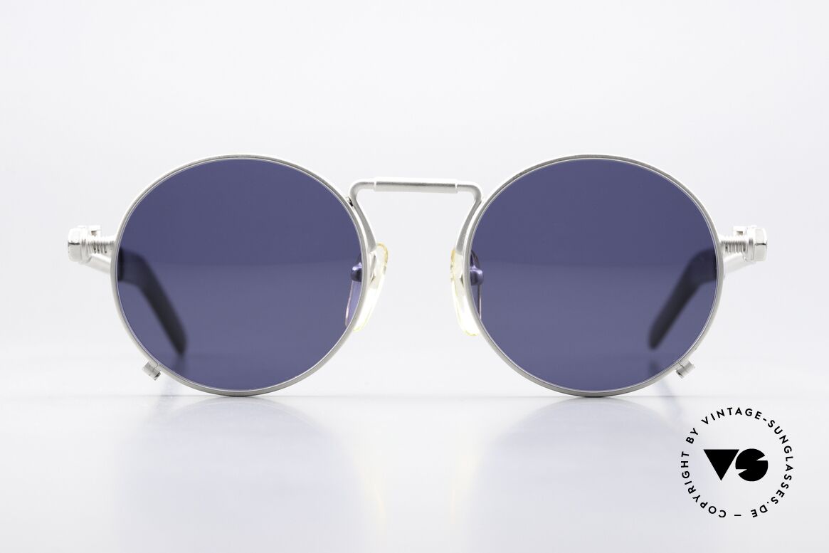 Jean Paul Gaultier 56-8171 Steampunk Vintage Glasses, 1st model of the Gaultier eyewear collection from 1991, Made for Men and Women